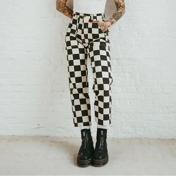 P&Co 304 Service Fatigue Checkered Pants SOLD OUT ONLINE